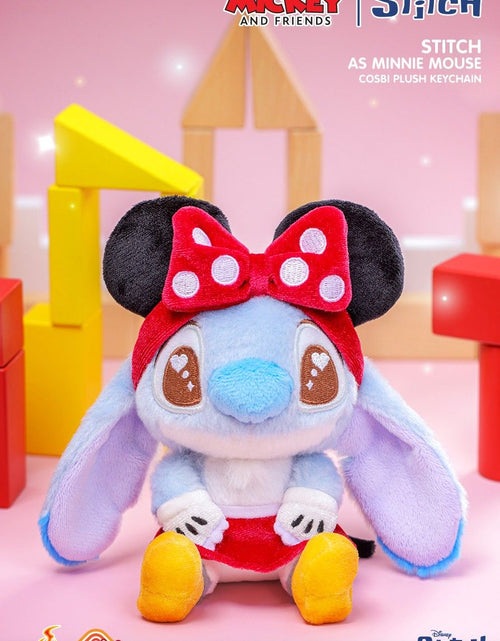 Load image into Gallery viewer, Hot Toys Mickey &amp; Friends Stitch Cosbi Plush Keychain Collection (Set of 6)
