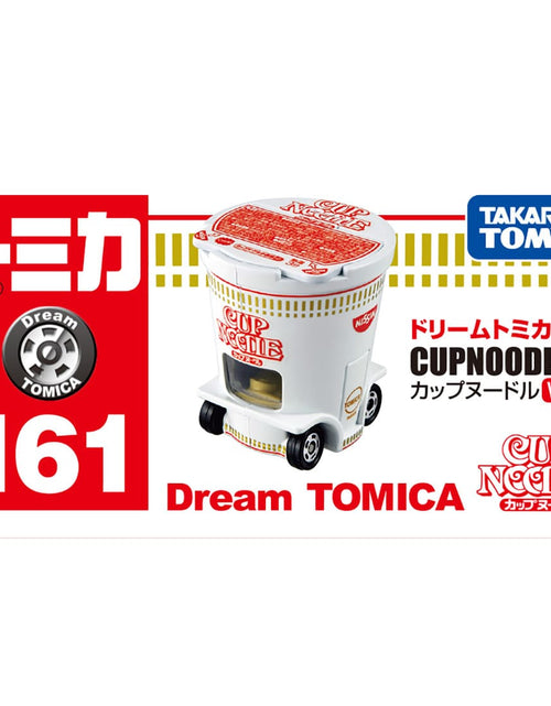 Load image into Gallery viewer, Takara Tomy Dream Tomica No.161 Cup Noodle W Tabs 3CM Diecast Model Toy Car
