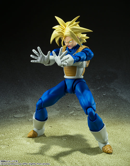 Load image into Gallery viewer, S.H.Figuarts Dragon Ball Z SUPER SAIYAN TRUNKS INFINITE LATENT SUPER POWER
