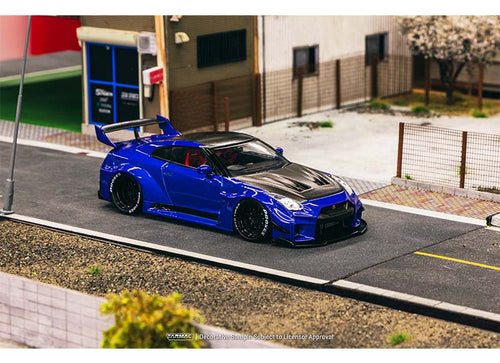 Load image into Gallery viewer, Tarmac Works 1/43 LB-Silhouette WORKS GT NISSAN 35GT-RR Candy Blue
