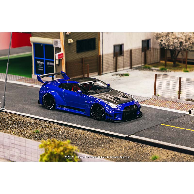 Tarmac Works 1/43 LB-Silhouette WORKS GT NISSAN 35GT-RR Candy Blue