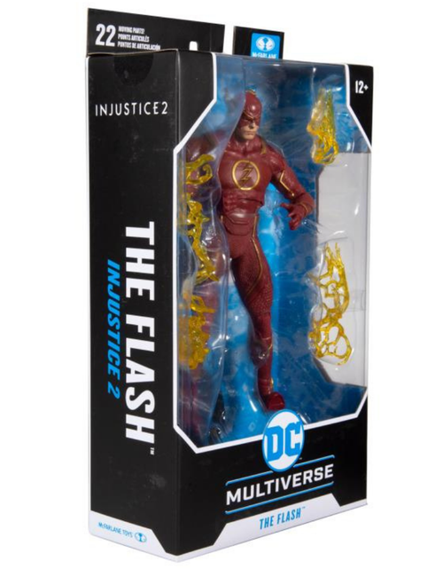 Load image into Gallery viewer, McFarlane Toy DC Multiverse - Injustice 2 The Flash 7&quot; Action figure
