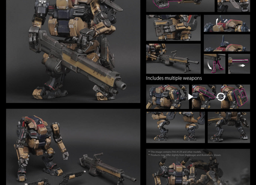 Load image into Gallery viewer, Acid Rain x Toy Alliance FAV-A129 Duergar D2R-w 1/18 Action Figure
