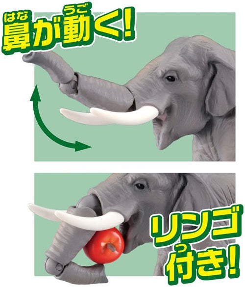 Load image into Gallery viewer, Takara Tomy ANIA Animal Advantage AS-33 Indian Elephant Action figure Model
