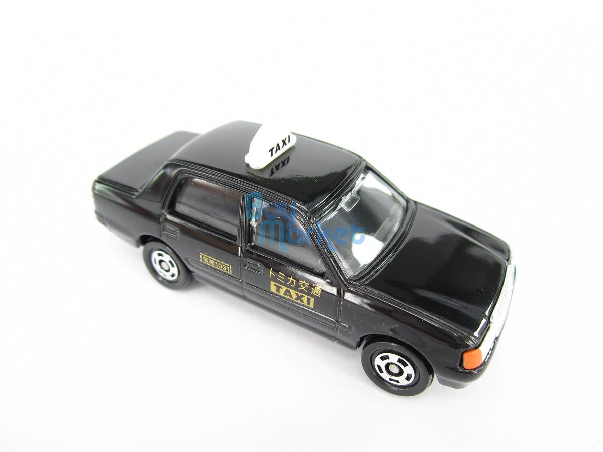 Takara Tomy Tomica #51 Toyota Crown Comfort Japan Taxi Sca. 1/63 Diecast Toy Car