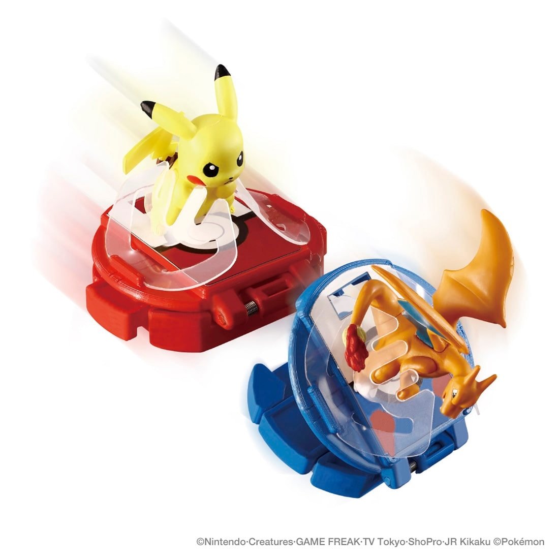 Takara Tomy Moncolle Battle Set Pikachu VS Charmeleon Battle Game Figures