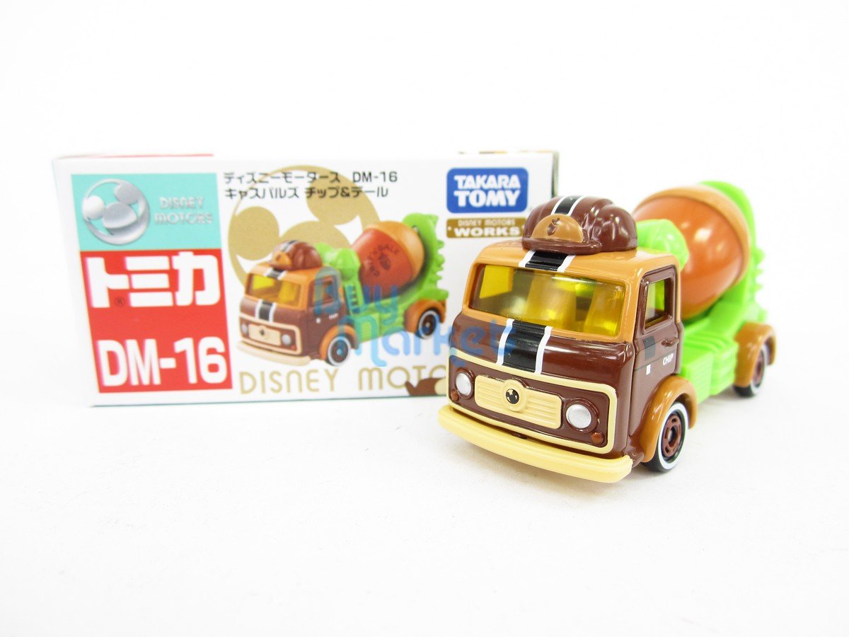 Takara Tomy Tomica Disney Motor Works DM-16 Casplus Chip & Dale Diecast Toy Car