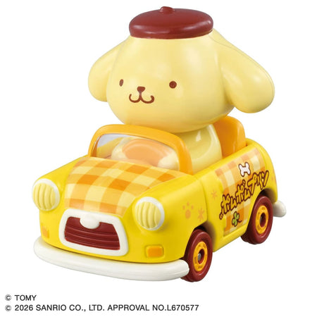 Takara Tomy Dream Tomica Tunes Single Packs Sanrio We Love Pompompurin
