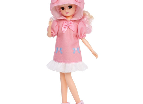 Load image into Gallery viewer, Takara Tomy Licca-chan My Melody Roomwear - Loungewear and Slipper (NO DOLL)
