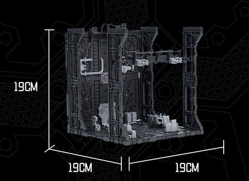 Load image into Gallery viewer, SCENE IN BOX SIB-6003 Command Center Diorama for Action Figures
