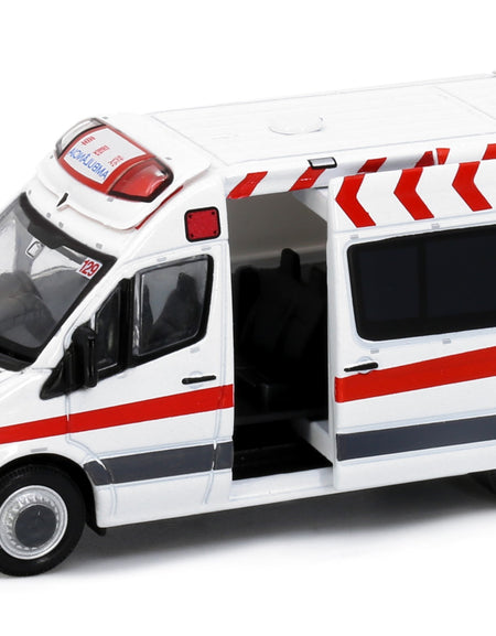 Tiny City Die-cast Model Car - Mercedes-Benz Sprinter Macau Ambulance (White)