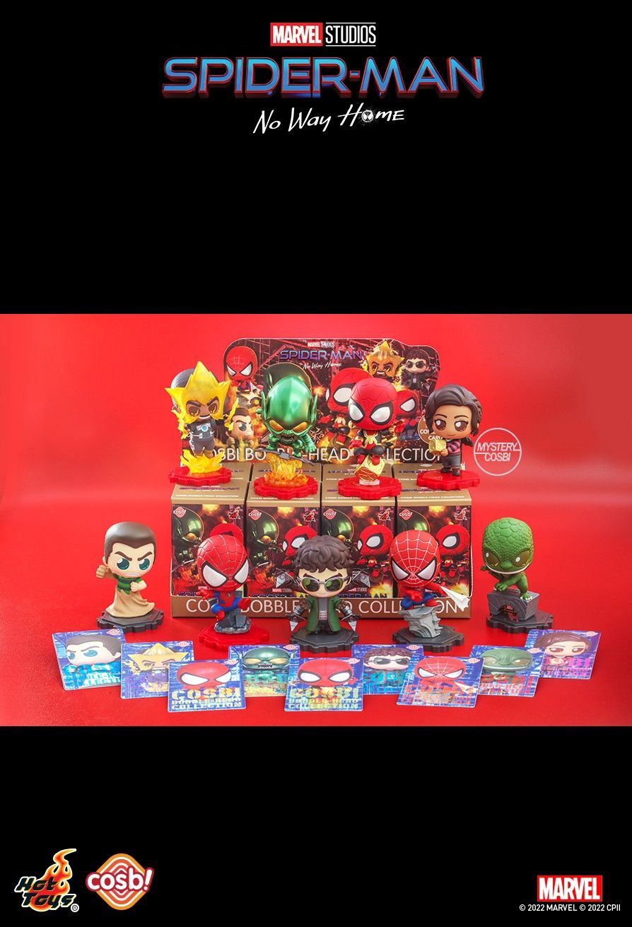 Hot Toys Cosbi Bobble-Head Collection Spider-Man No Way Home (set of 8)