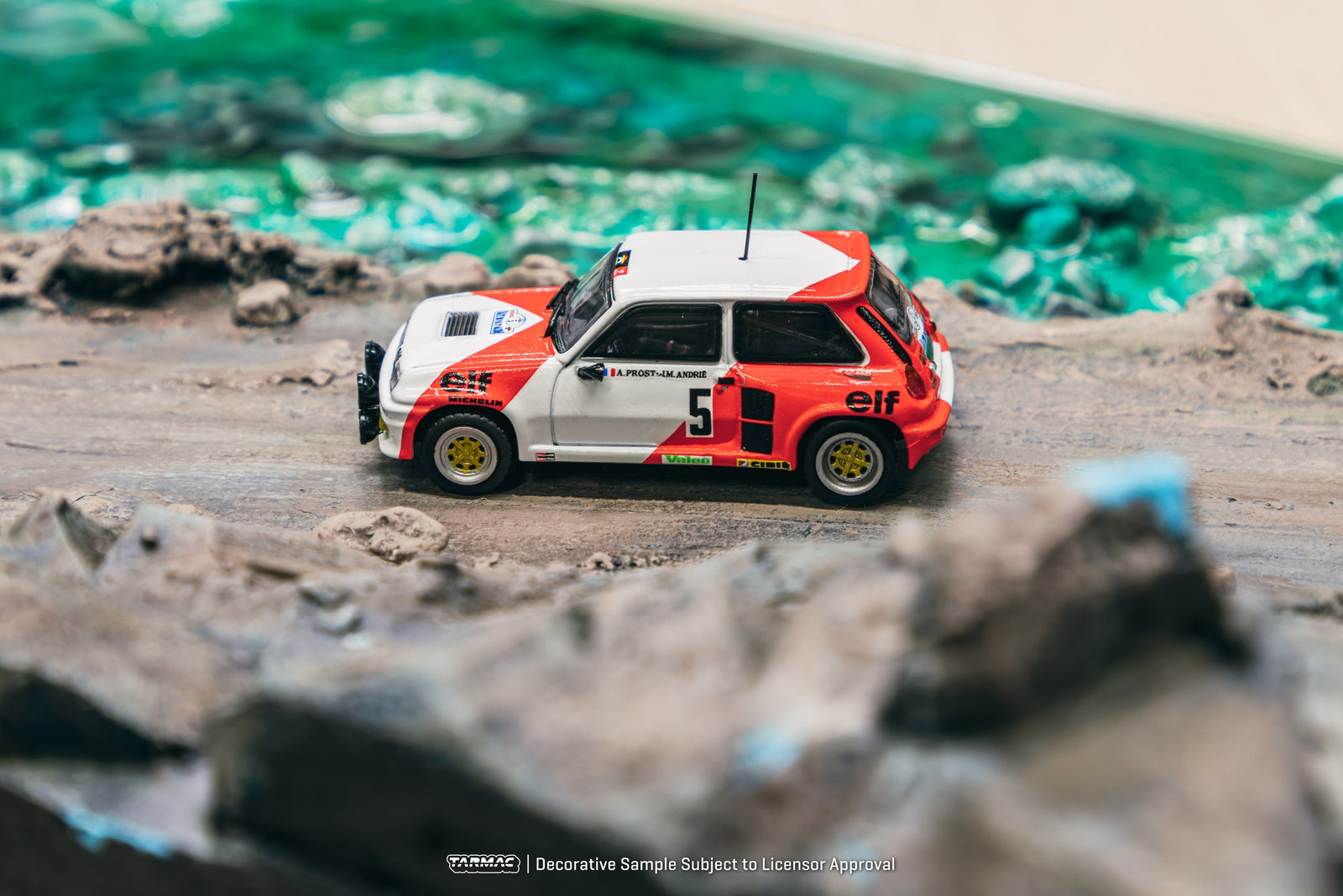 Tarmac Works 1/64 Renault 5 Turbo  Rallye du Var 1982 Alain Prost