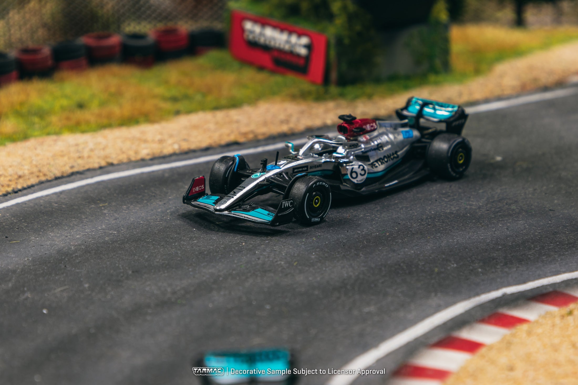 Tarmac Works 1/64 Mercedes-AMG F1 W13 E Performance  Belgian Grand 02