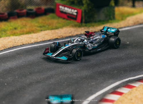 Load image into Gallery viewer, Tarmac Works 1/64 Mercedes-AMG F1 W13 E Performance  Belgian Grand 02
