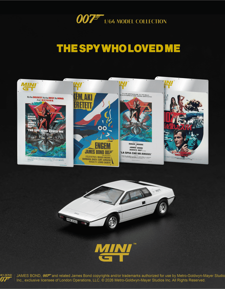 (Pre-order)Mini GT #925 007 Lotus Esprit S1 The Spy Who Loved Me English Blister