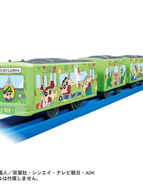 Load image into Gallery viewer, Takara Tomy Plarail Train - Crayon Shin-chan Wrapping Motorized Train
