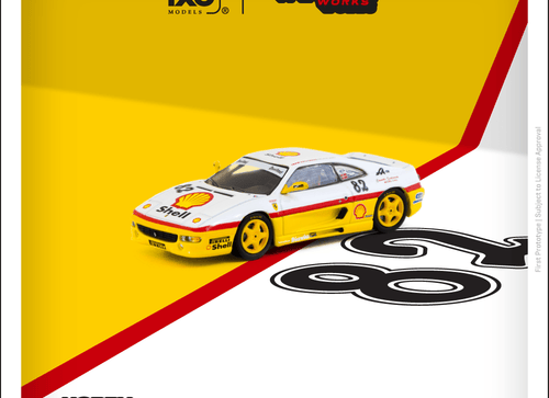 Load image into Gallery viewer, Tarmac Works 1/64 Ferrari F355 Challenge 1999 Diecast Model Car
