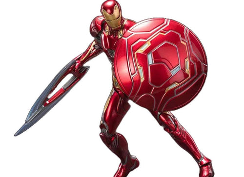 Load image into Gallery viewer, ZD Toys Marvel Avengers 7 inches Iron Man MK50 Figure Luxury Version Figure Set
