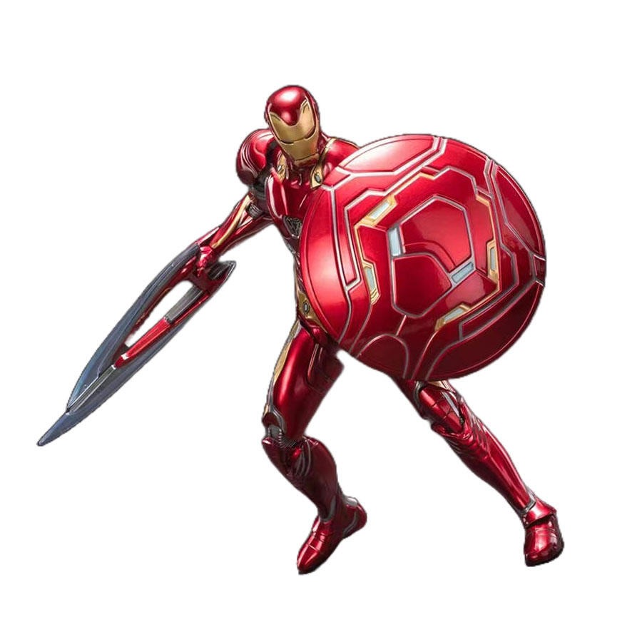 ZD Toys Marvel Avengers 7 inches Iron Man MK50 Figure Luxury Version Figure Set