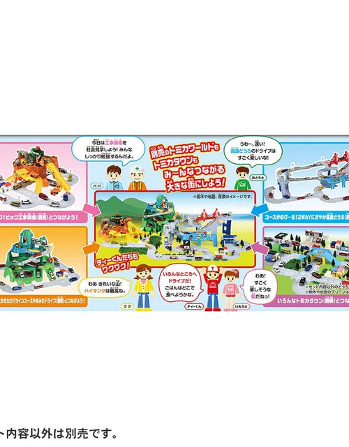 Load image into Gallery viewer, Takara Tomy Tomica World &amp; Town Connecting Roads Set (with T-kun&#39;s house)
