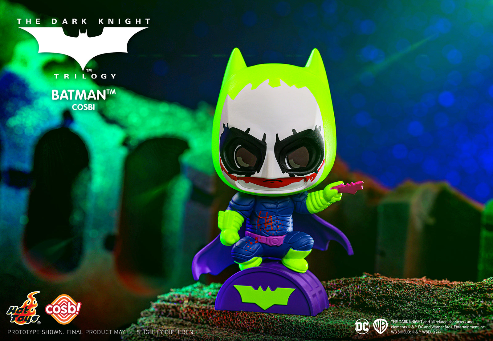 Hot Toys The Dark Knight Trilogy Jokerized Cosbi Collection (Full set of 8)