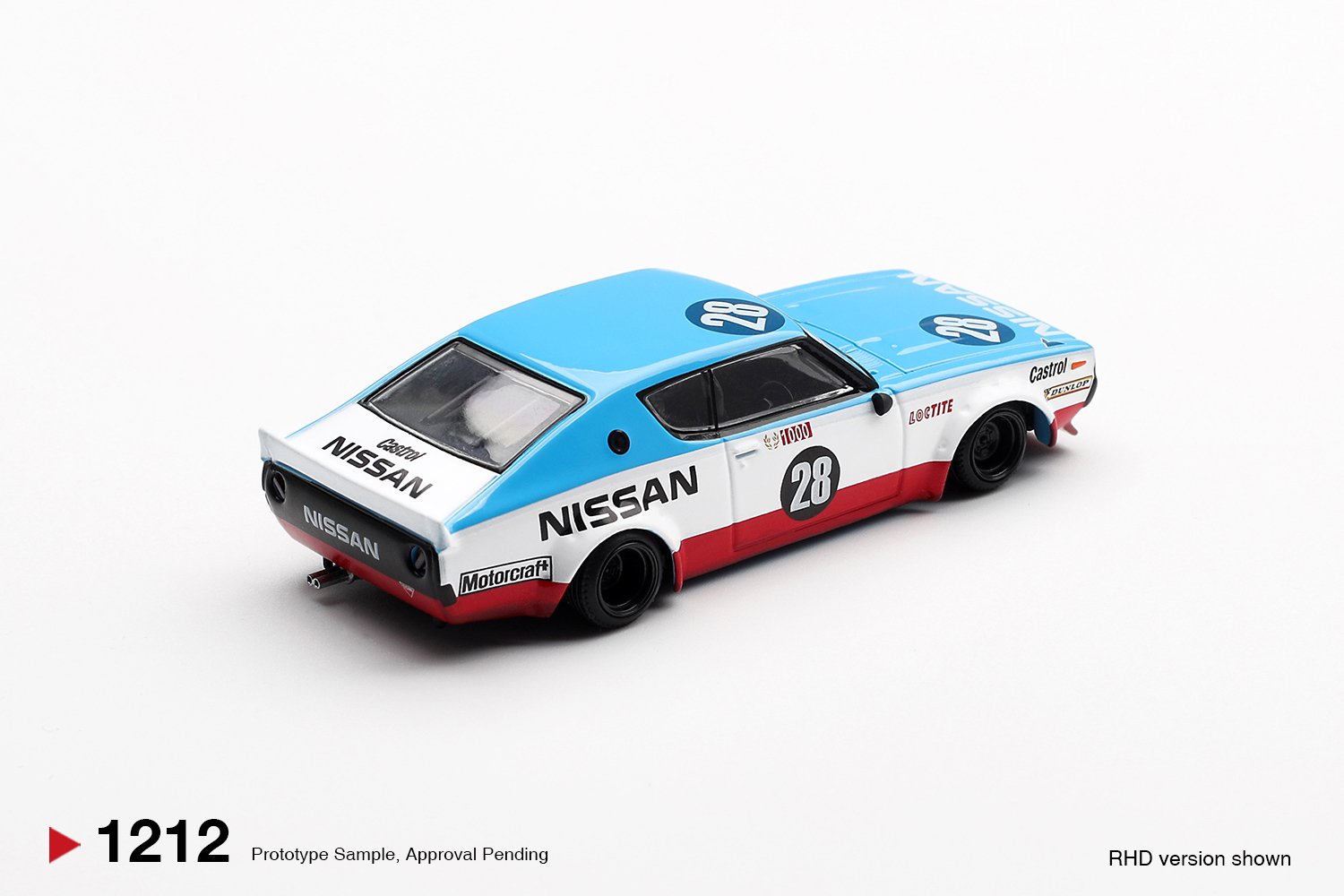 (Pre-order) MINI GT #1212 Nissan Skyline Kenmeri Liberty Walk Racing '75 concept