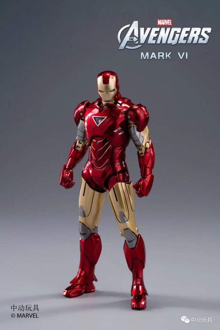ZD Toys Marvel Avengers 1/10 Iron Man MK6 Action Figure