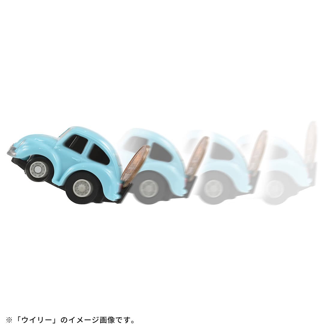 Takara Tomy Tomica ChoroQ Pull Back Diecast e-09 Volkswagen Type 1
