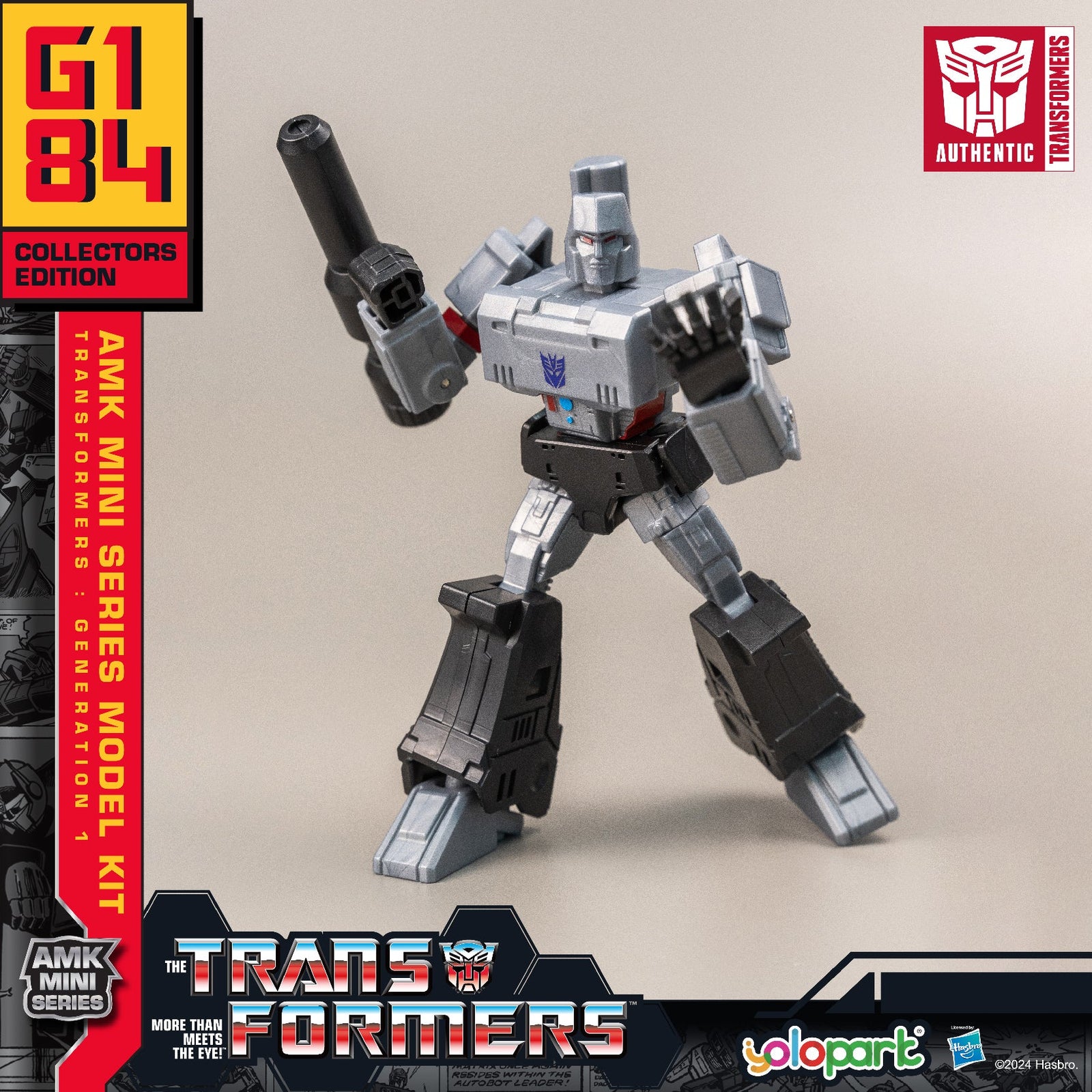 Yolopark Generation One AMK MINI Series Model Kit  - Megatron transformers