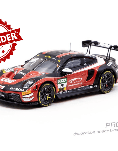 (Pre-order) Tarmac Works 1/64 Porsche 911 GT3 R DTM 2026 Bastian Buus Diecast