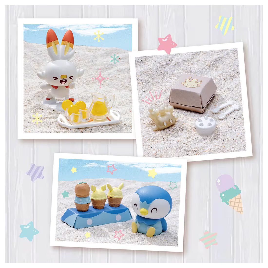 Takara Tomy Pokemon PokePeace Let`s Party Doll Set