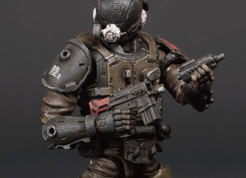 Load image into Gallery viewer, Acid Rain x Toy Alliance FAV-A134 Kaiho Paratrooper Action Figure
