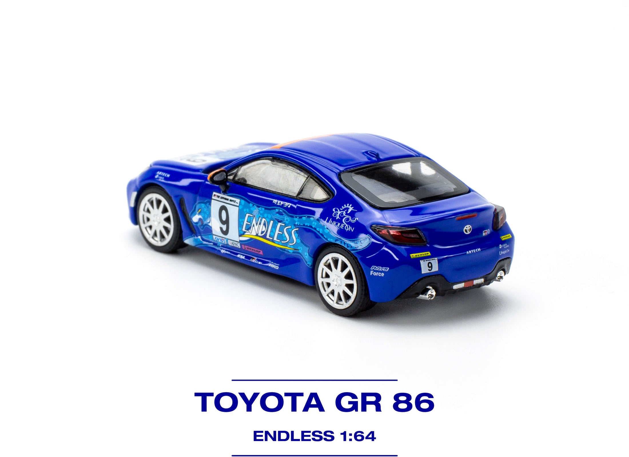 POPRACE 1/64 GR86 ENDLESS Diecast Model Car