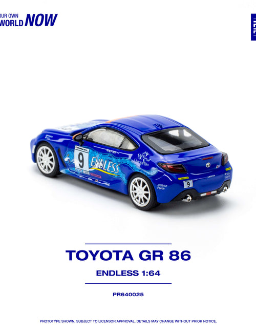 Load image into Gallery viewer, POPRACE 1/64 GR86 ENDLESS Diecast Model Car
