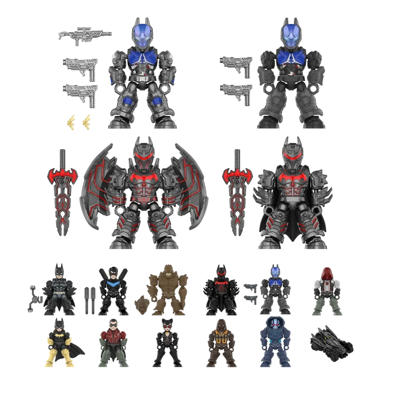 Blokees DC Defender Version 03 Arkham Chaos Prologue Full set of 12 Mini Figure