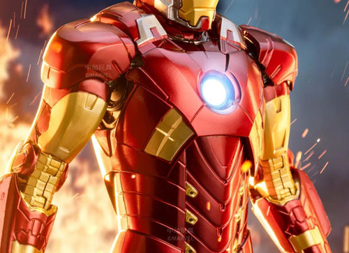 Load image into Gallery viewer, ZD Toys Marvel Avengers 1/10 Iron Man MK11 Action Figure Set

