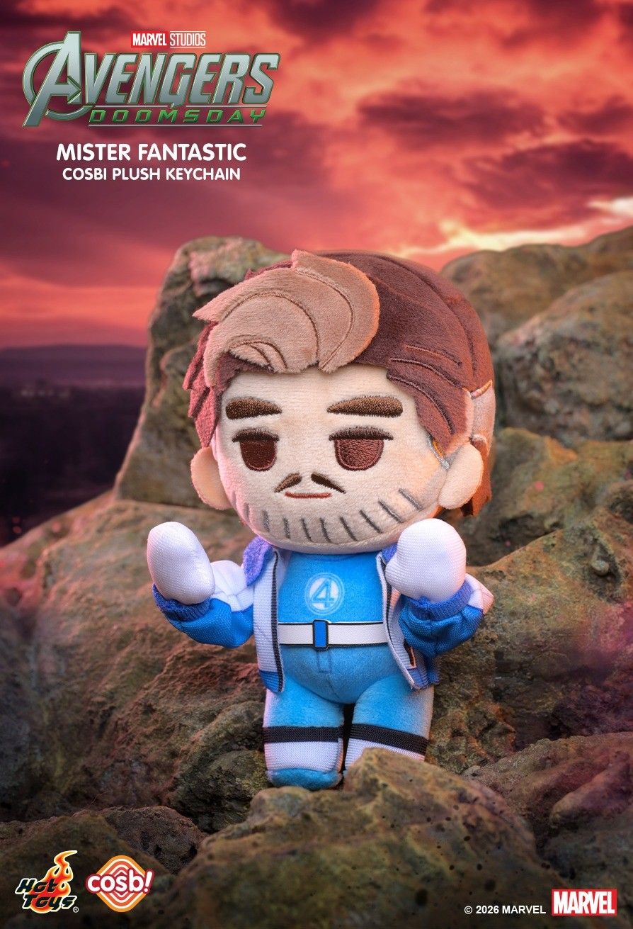 Hot Toys Marvel Avengers Doomsday Cosbi Plush Keychain Collection(Full set of 8)