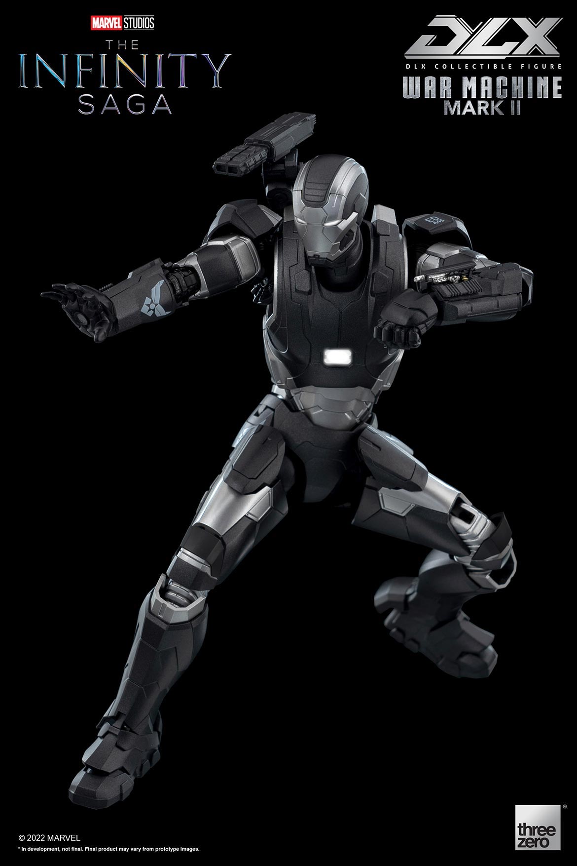 ThreeZero Marvel Studios: The Infinity Saga DLX War Machine Mark 2 Action Figure