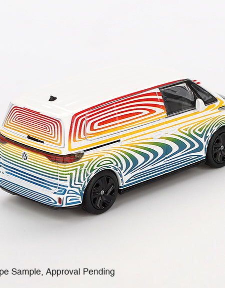 Mini GT #899 Volkswagen ID. Buzz  Prototype "Rainbow" RHD Model Car