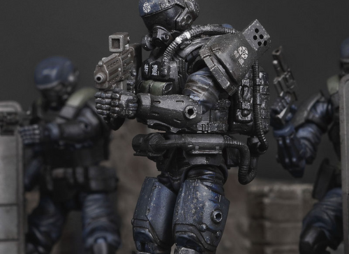 Load image into Gallery viewer, Acid Rain x Toy Alliance FAV-A133 Akasabi Purger 1/18 Action Figure
