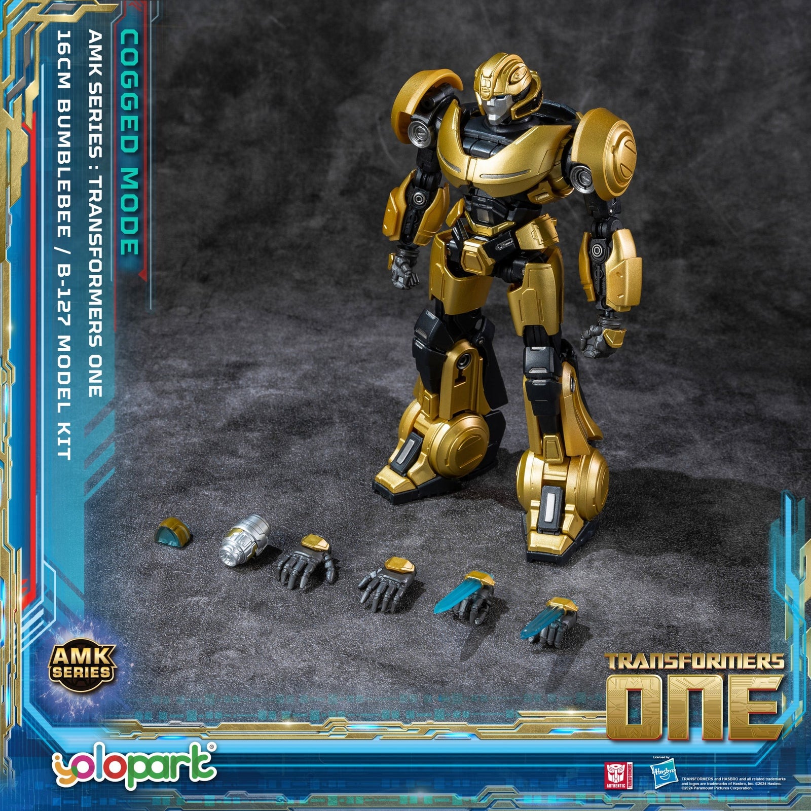 TRANSFORMERS ONE AMK (Cogged Mode) B-127 Bumblebee Model Kit