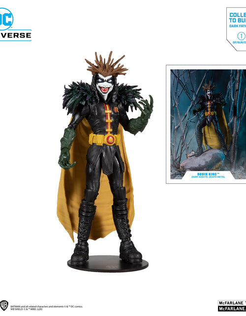 Load image into Gallery viewer, McFarlane Toy DC Death Metal Build-A (Dark Father.)Robin King Action Figure
