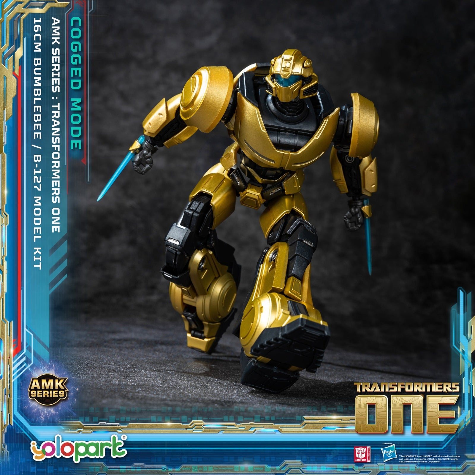 TRANSFORMERS ONE AMK (Cogged Mode) B-127 Bumblebee Model Kit