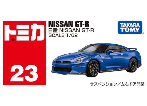 Load image into Gallery viewer, Takara Tomy Tomica 1:62 No.23 Nissan GT-R Diecast Mini Model Car
