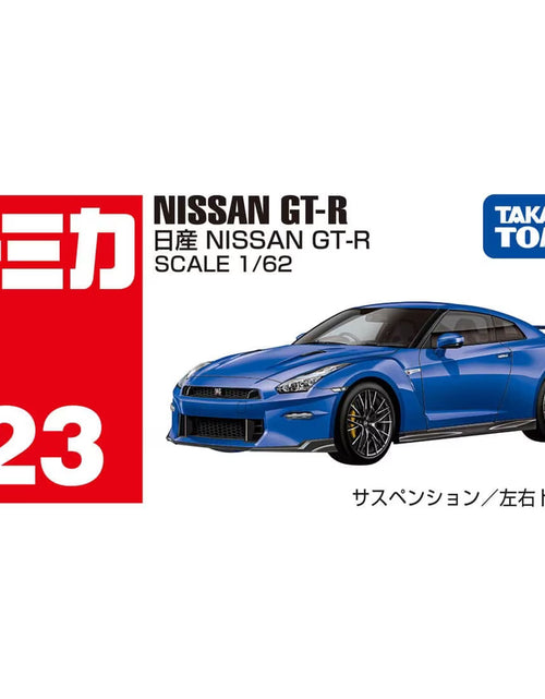 Load image into Gallery viewer, Takara Tomy Tomica 1:62 No.23 Nissan GT-R Diecast Mini Model Car
