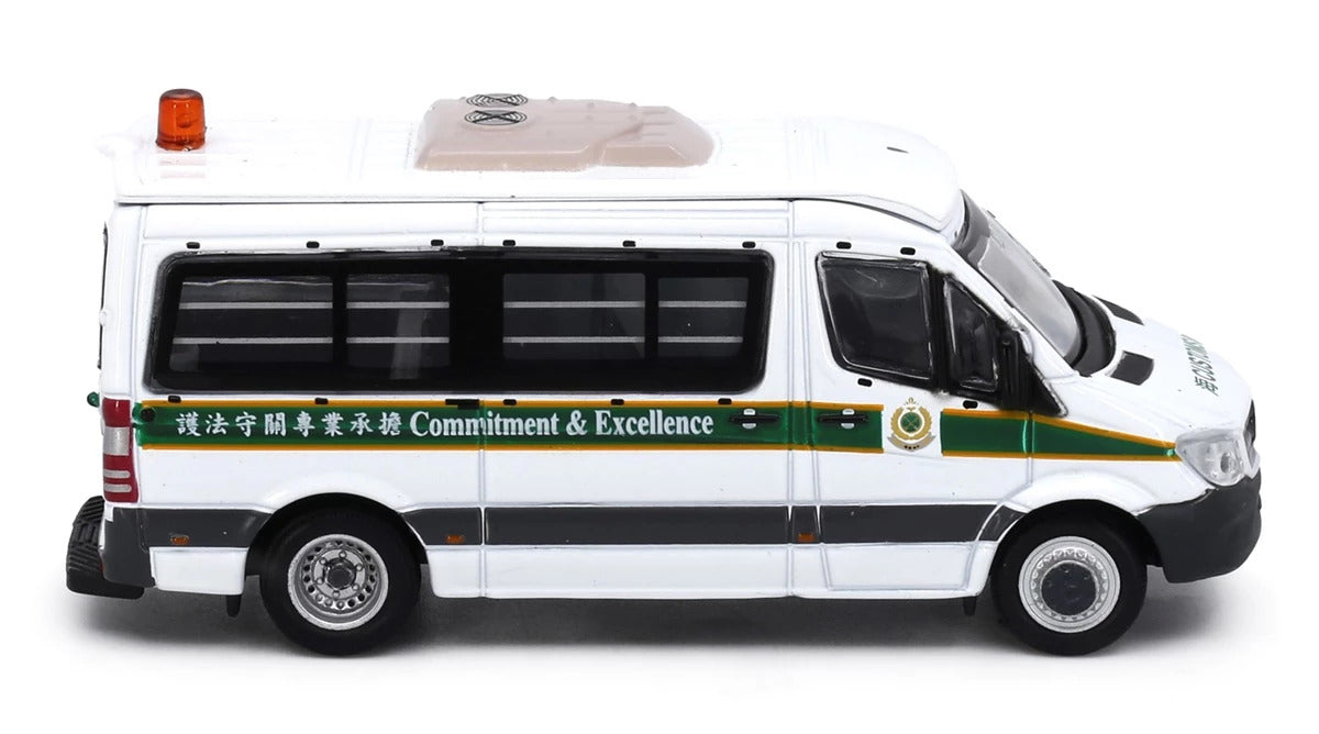Tiny City 22 Die-cast Model Car MERCEDES-BENZ Sprinter FL HK Customs AM3221