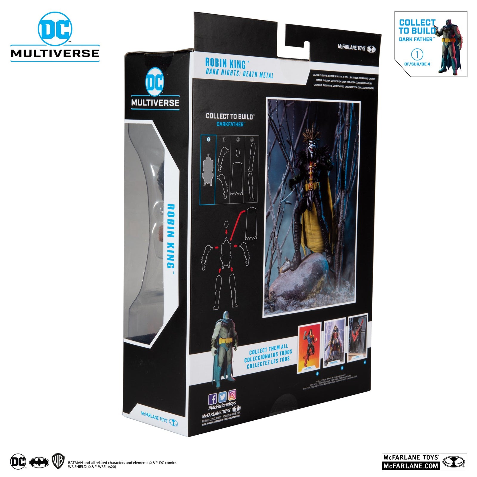 McFarlane Toy DC Death Metal Build-A (Dark Father.)Robin King Action Figure