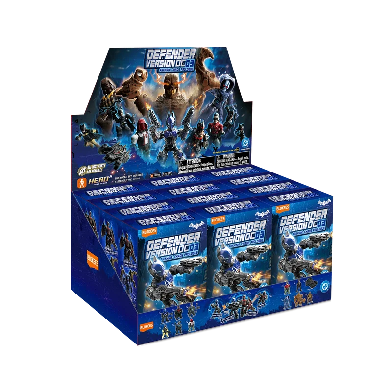 Blokees DC Defender Version 03 Arkham Chaos Prologue Full set of 12 Mini Figure