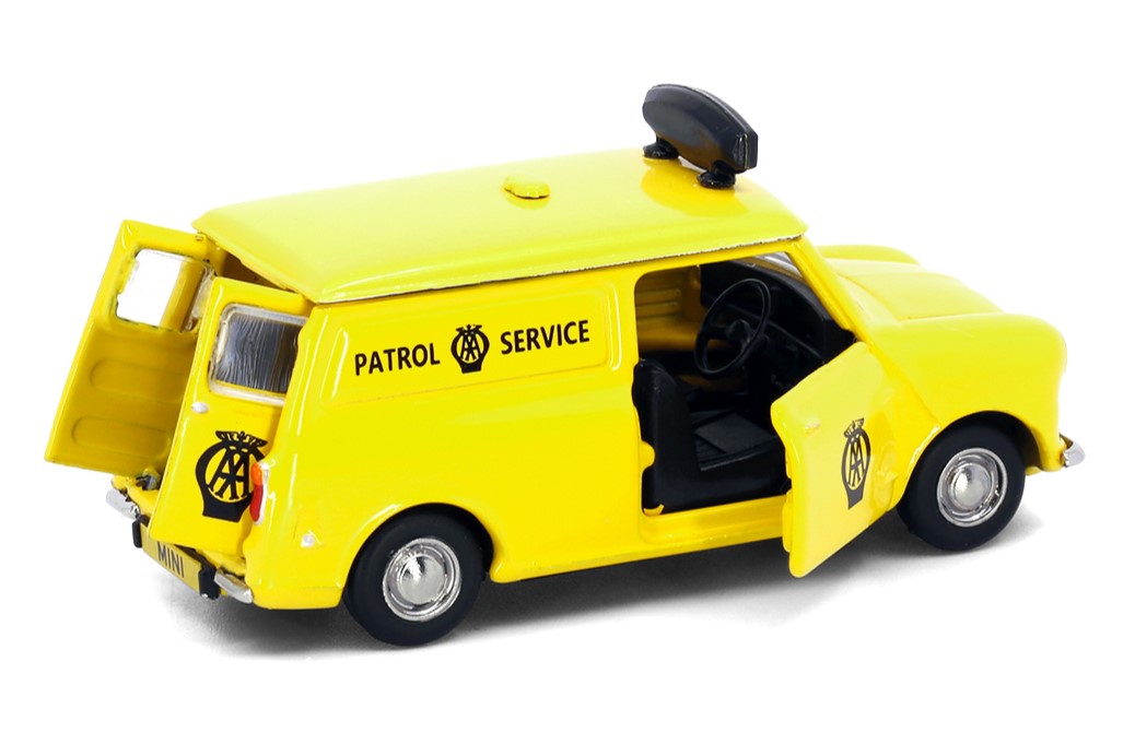 Tiny City Die-cast Model Car - AUSTIN Mini Van AA UK
